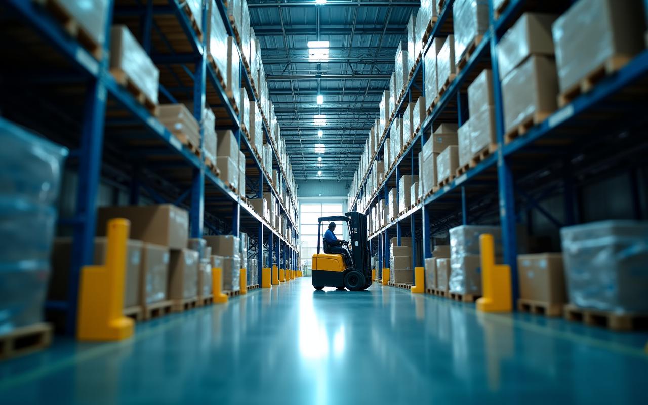 Nowoczesny magazyn wysokiego składowania Navigo Logistyka