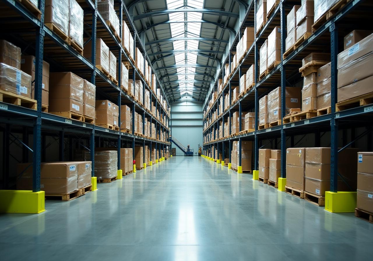 Nowoczesne centrum logistyczne klasy A